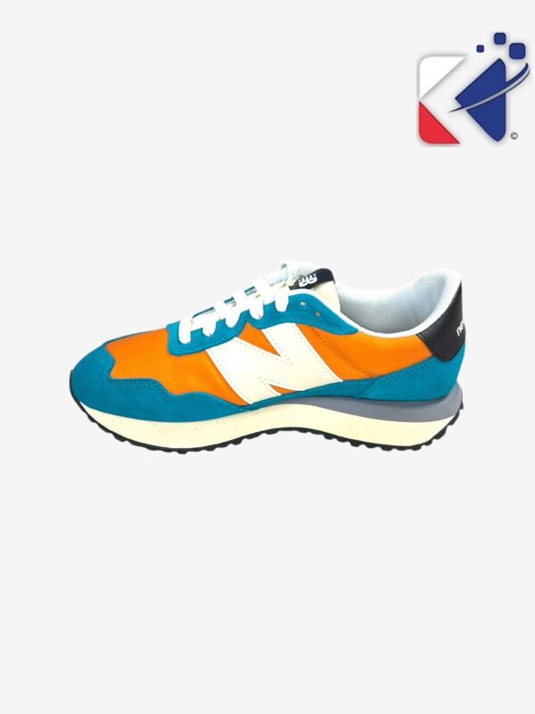 Basket Bleu canard Orange Pointure 40 – Image 3