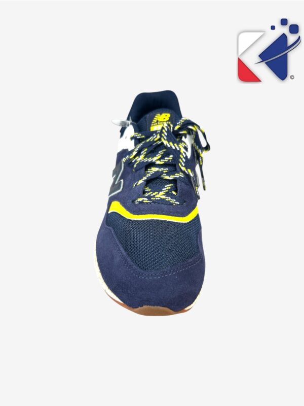 Basket Bleu marine ET vert pomme pointure 38 – Image 2