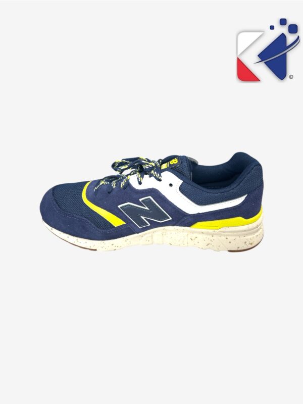 Basket Bleu marine ET vert pomme pointure 38 – Image 3