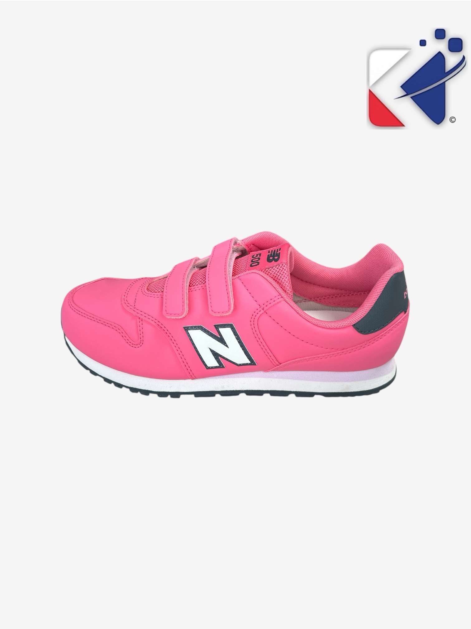 Basket rose et gris pointure 39
