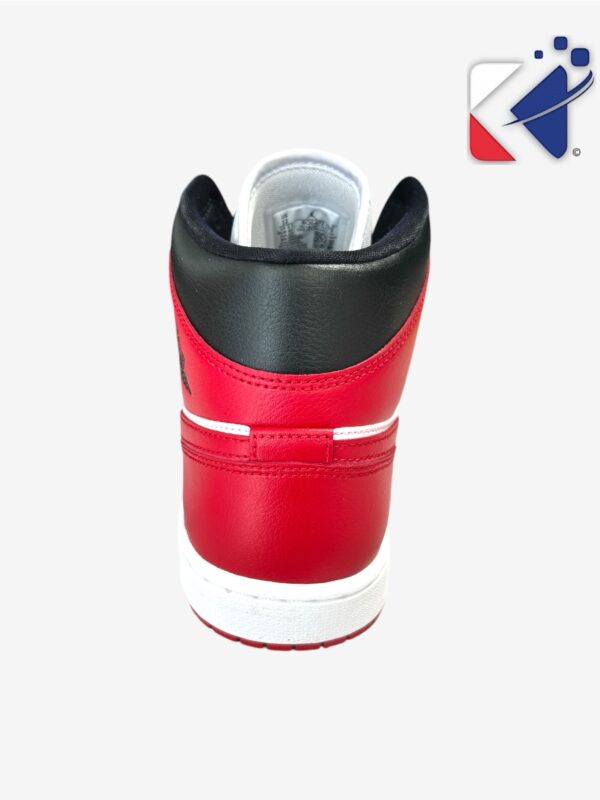 Basket Air Jordan 1 Mid - noir/blanc/rouge - POINTURE 44,5 – Image 4