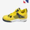Basket Air Jordan 4 Rétro (GS) - jaune/noir - Pointure 40 – Image 3
