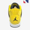 Basket Air Jordan 4 Rétro (GS) - jaune/noir - Pointure 40 – Image 4
